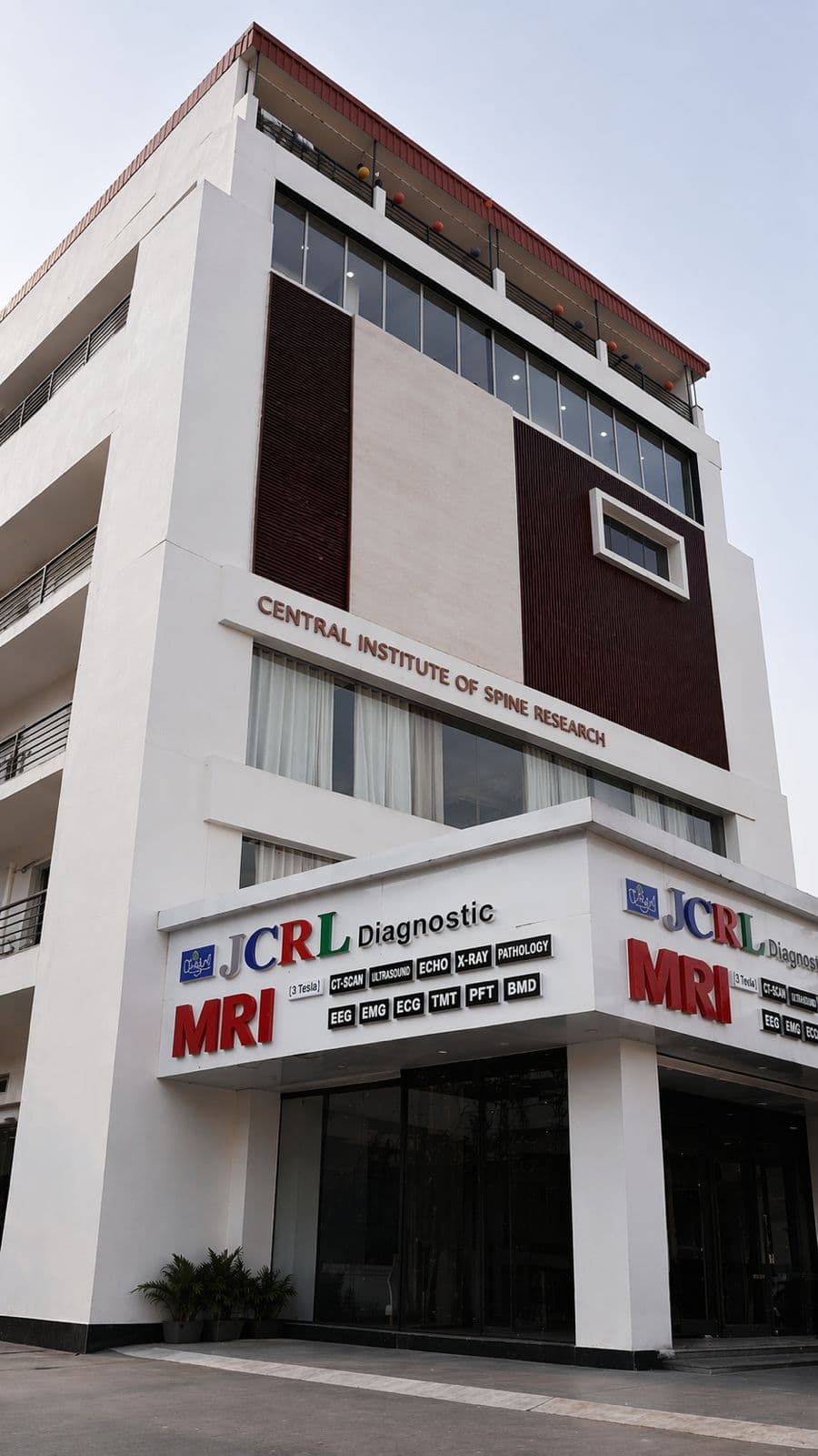 JCRL Diagnostics facility exterior in Patna