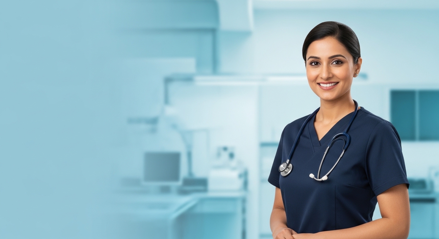 Medical professional from JCRL diagnostics